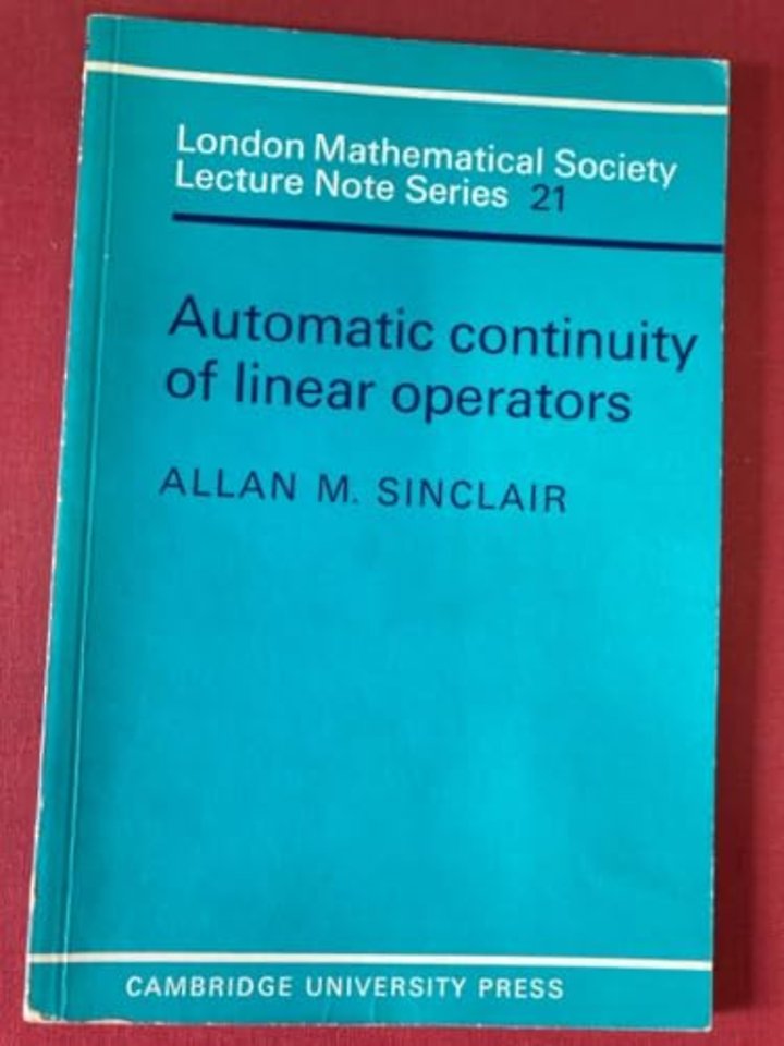 Automatic Continuity of Linear Operators