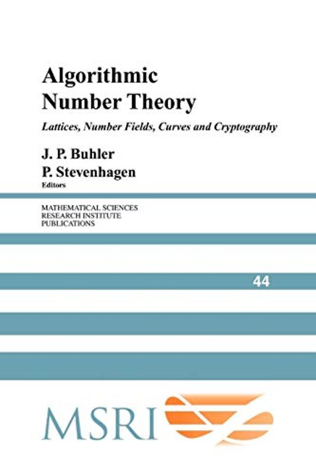Algorithmic Number Theory