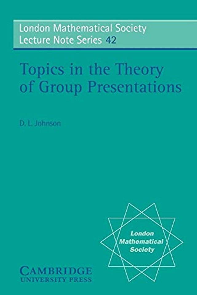 Topics in the Theory of Group Presentations