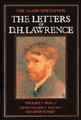 The Letters of D. H. Lawrence: Volume 5, March 1924–March 1927