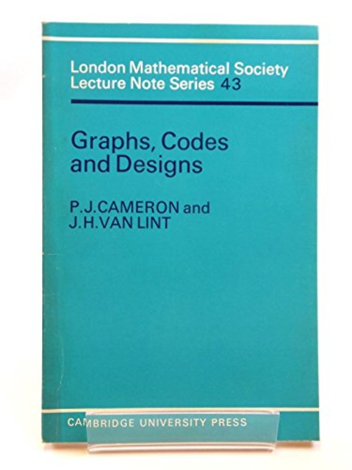 Graphs, Codes and Designs