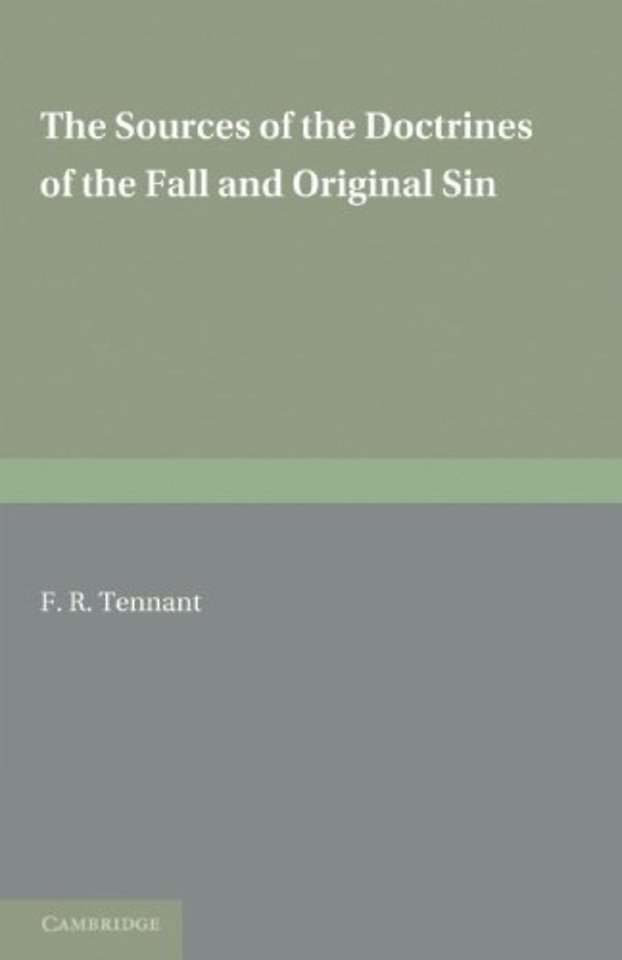The Sources of the Doctrines of the Fall and Original Sin
