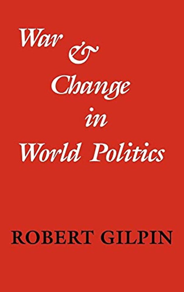 War and Change in World Politics
