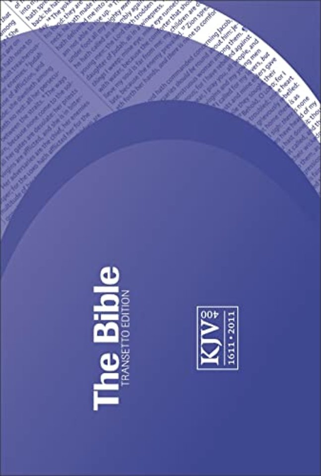 KJV Transetto Text Bible, Purple Purple