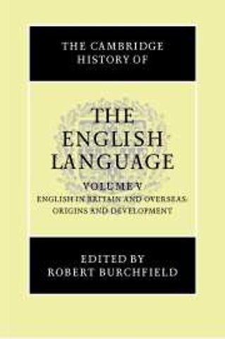 The Cambridge History of the English Language