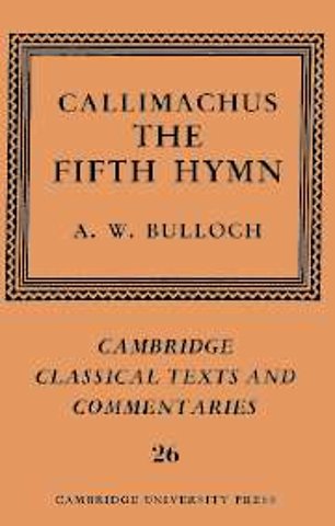 Callimachus: The Fifth Hymn