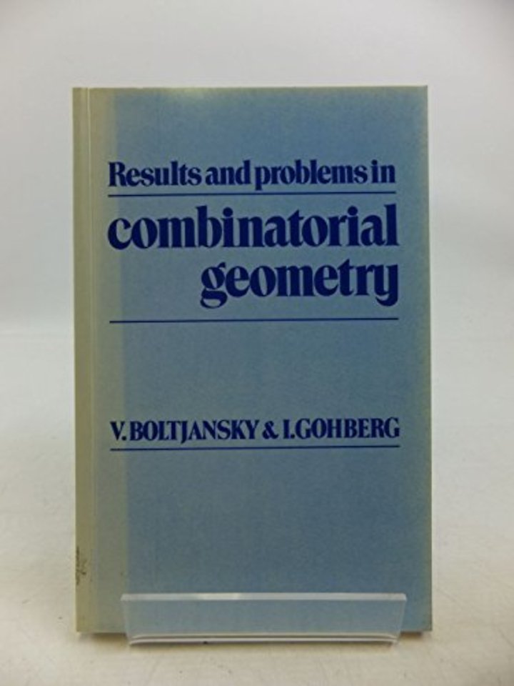 Results and Problems in Combinatorial Geometry