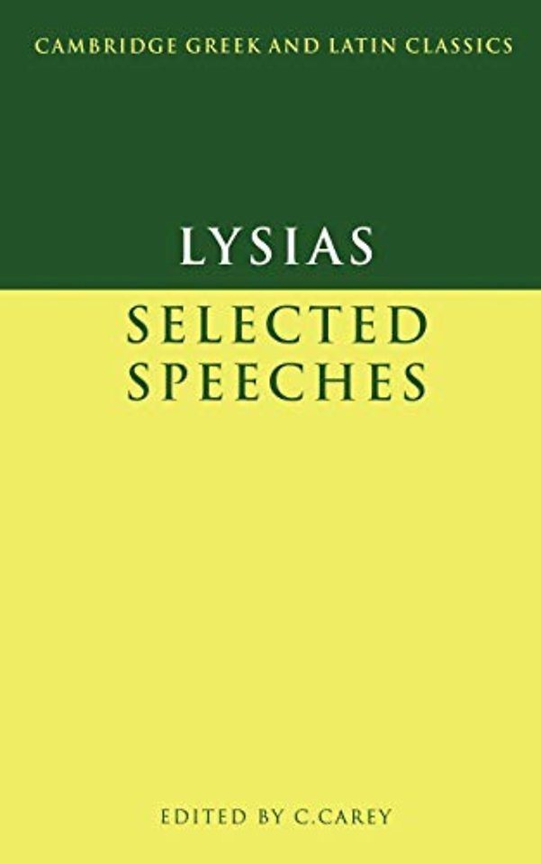 Lysias: Selected Speeches