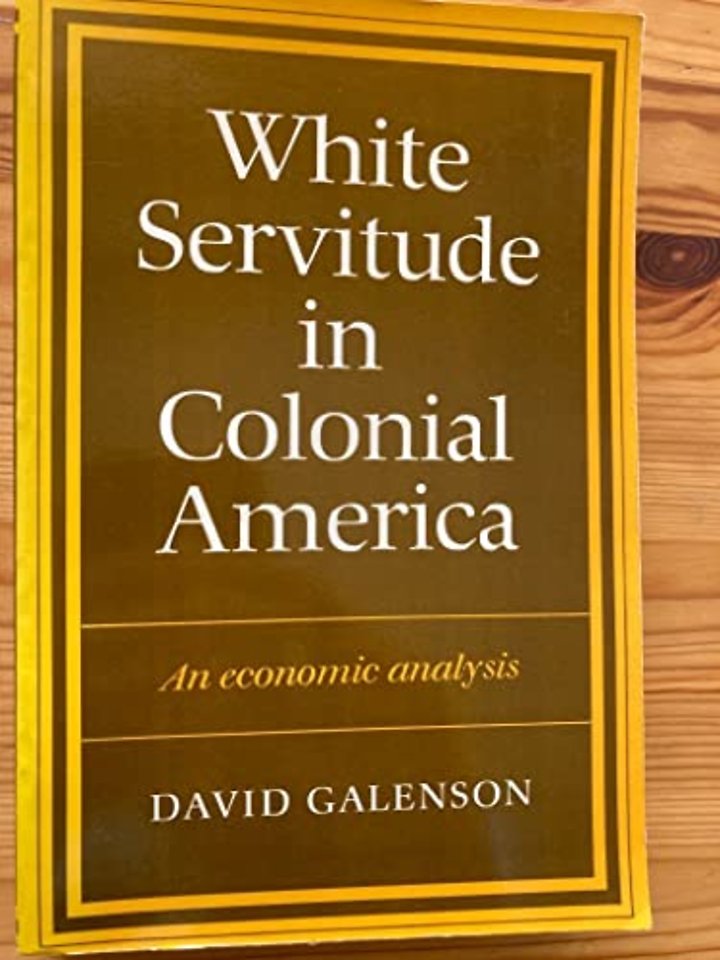 White Servitude in Colonial America