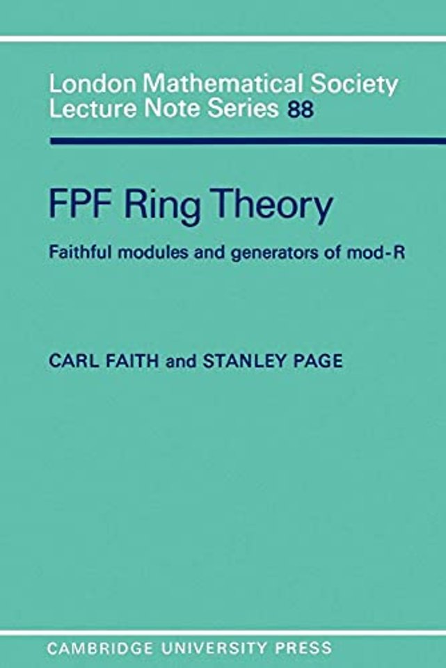 FPF Ring Theory
