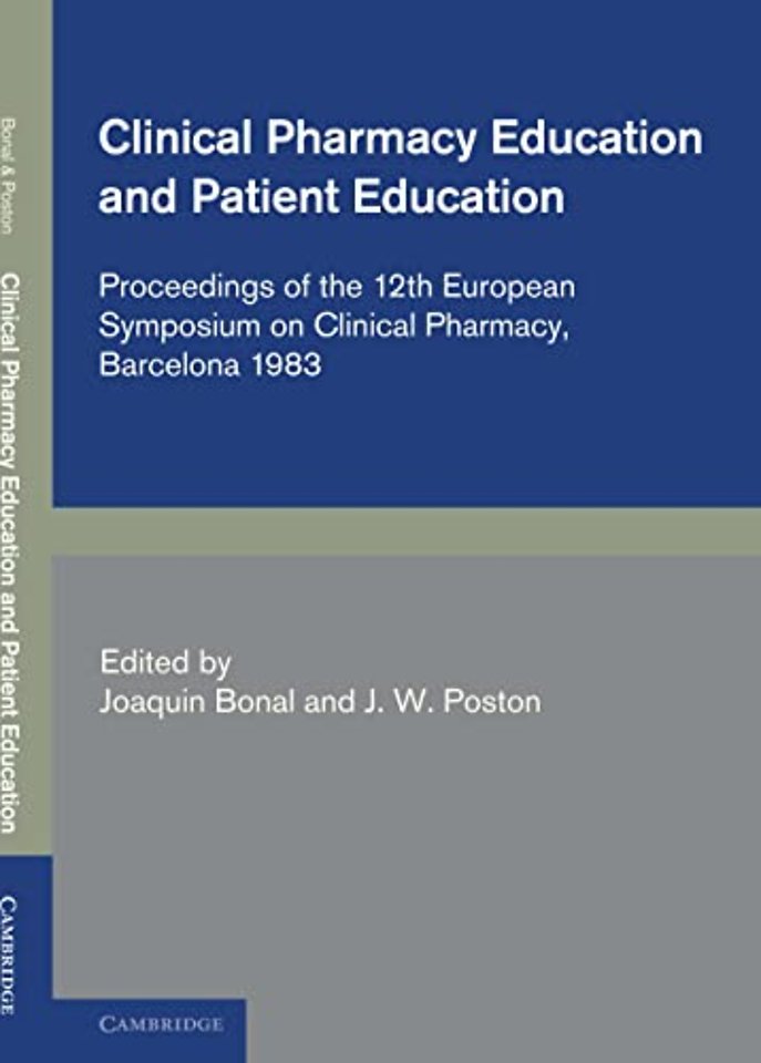 Clinical Pharmacy and Patient Education