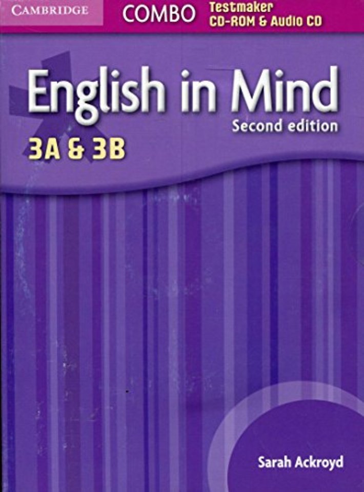 English in Mind Levels 3A and 3B Combo Testmaker CD-ROM and Audio CD