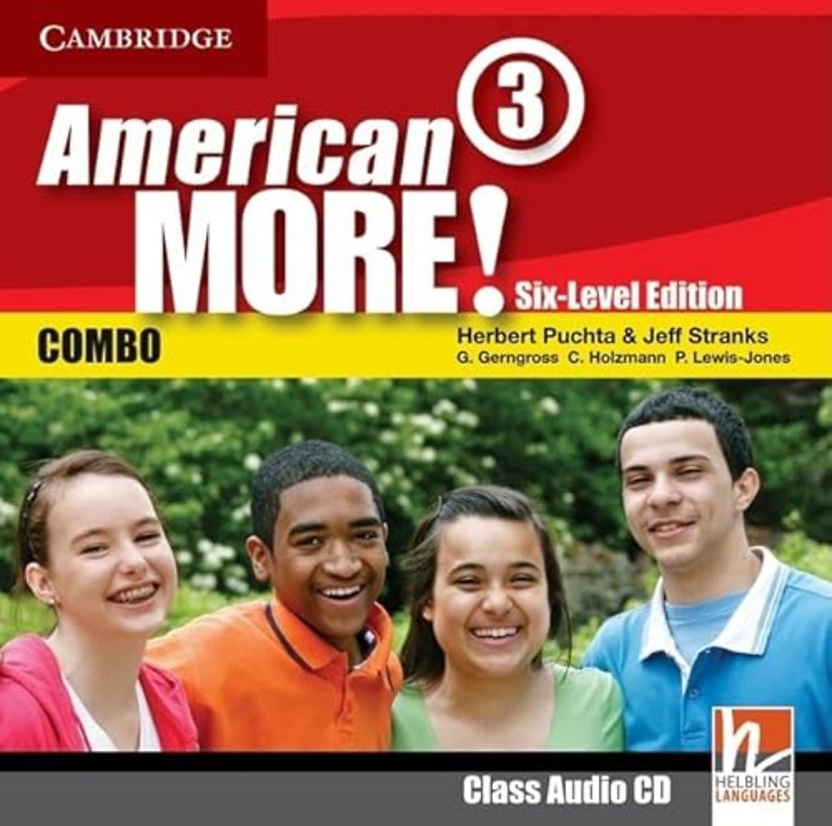American More! Six-Level Edition Level 3 Class Audio CD