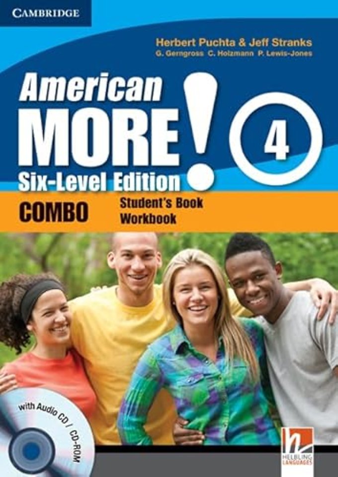 American More! Six-Level Edition Level 4 Combo with Audio CD/CD-ROM