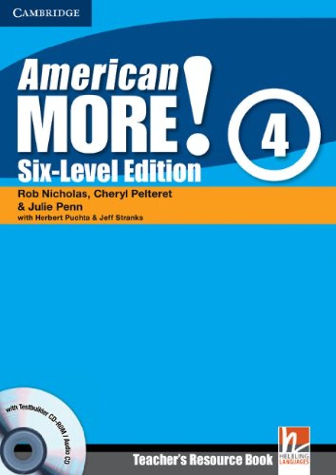American More! Six-Level Edition Level 4 Teacher's Resource Book with Testbuilder CD-ROM/Audio CD