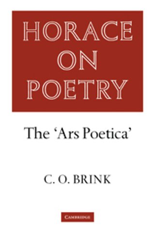 Horace on Poetry