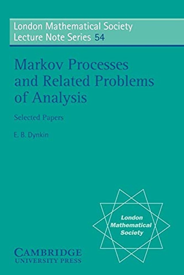 Markov Processes and Related Problems of Analysis