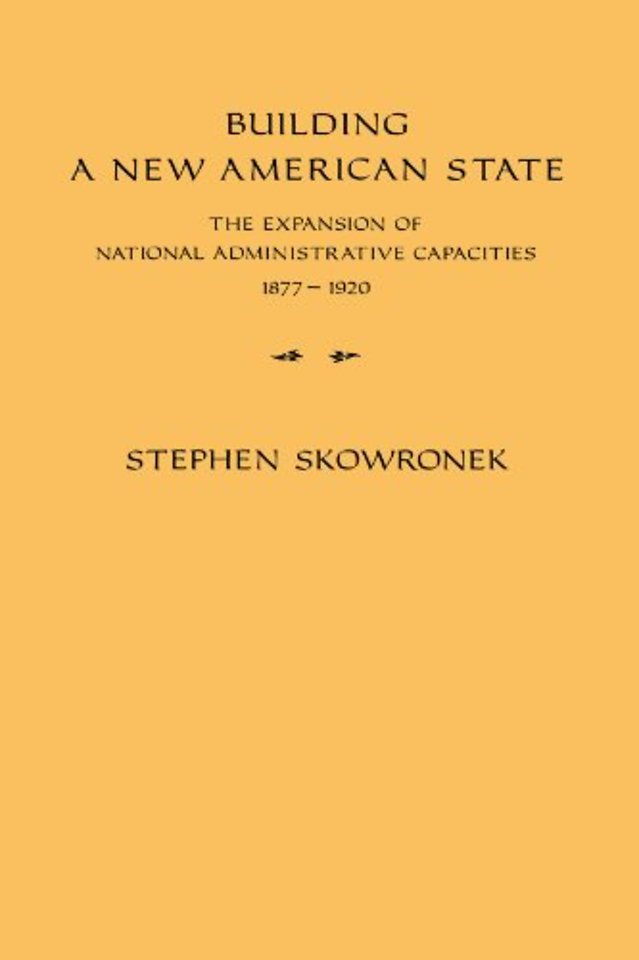 Building a New American State