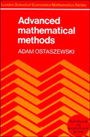 Advanced Mathematical Methods