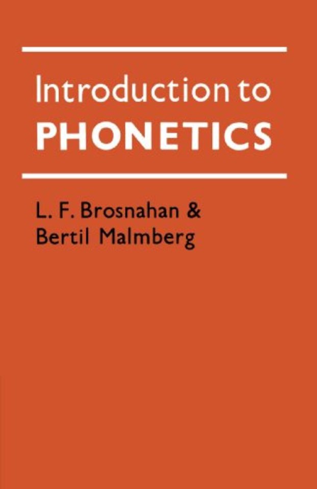 Introduction to Phonetics