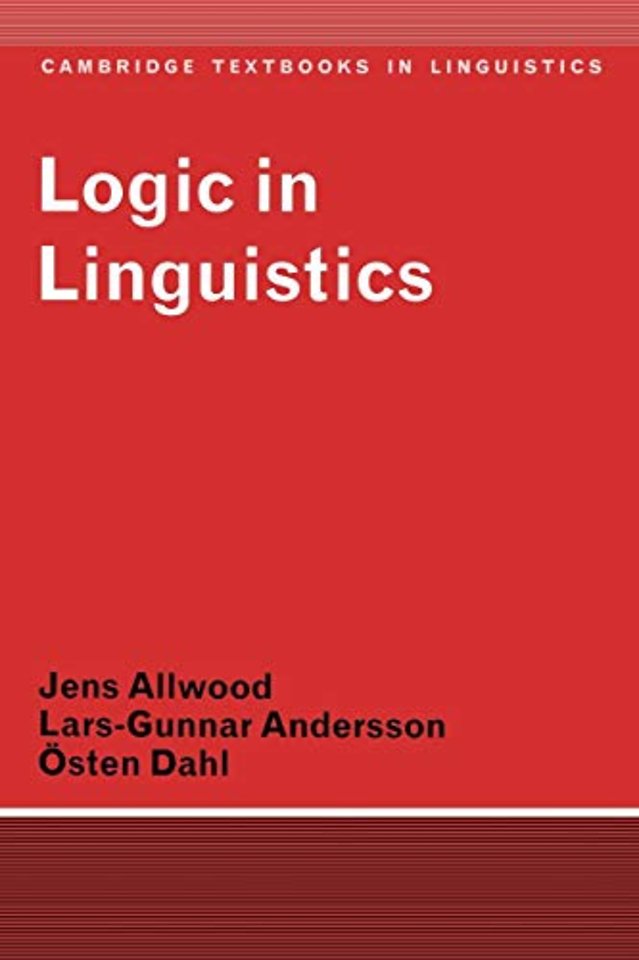 Logic in Linguistics