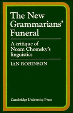 The New Grammarians' Funeral