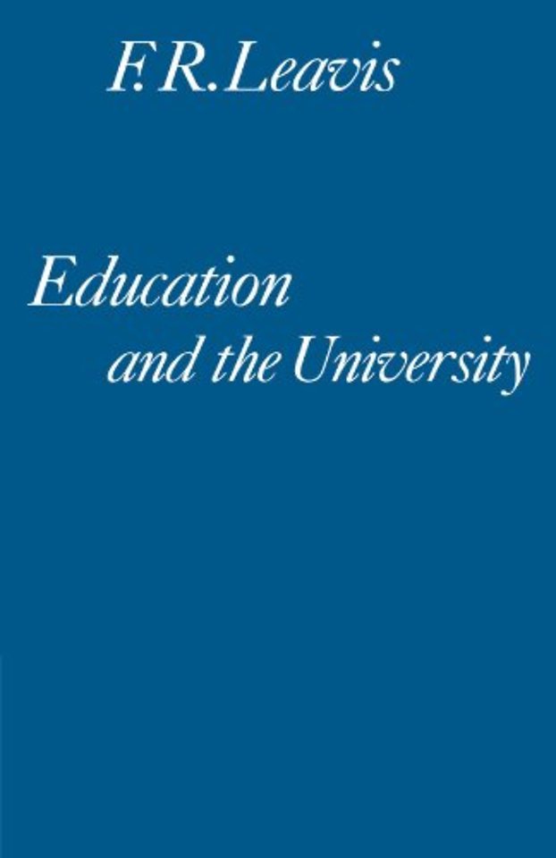 Education and the University