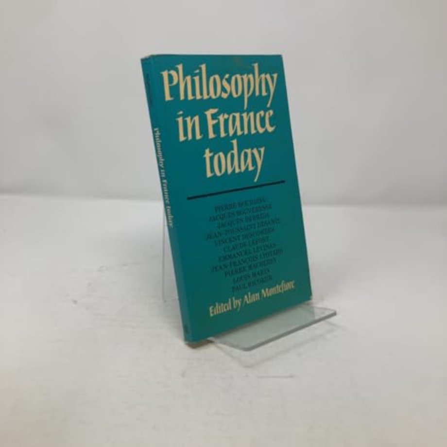 Philosophy in France Today