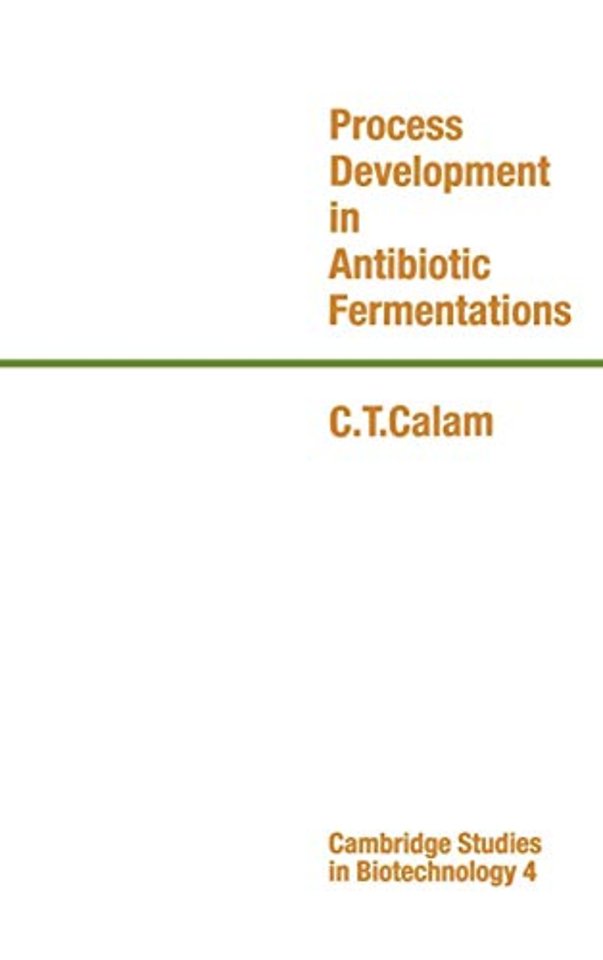 Process Development in Antibiotic Fermentations