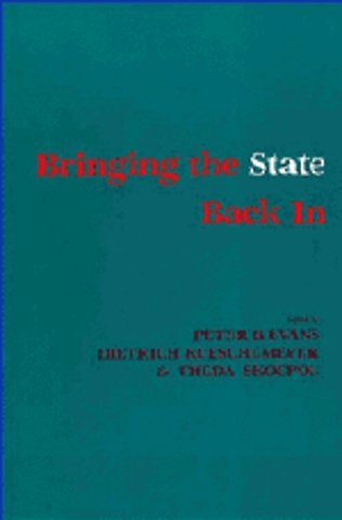 Bringing the State Back In