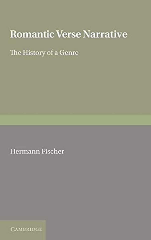 Romantic Verse Narrative