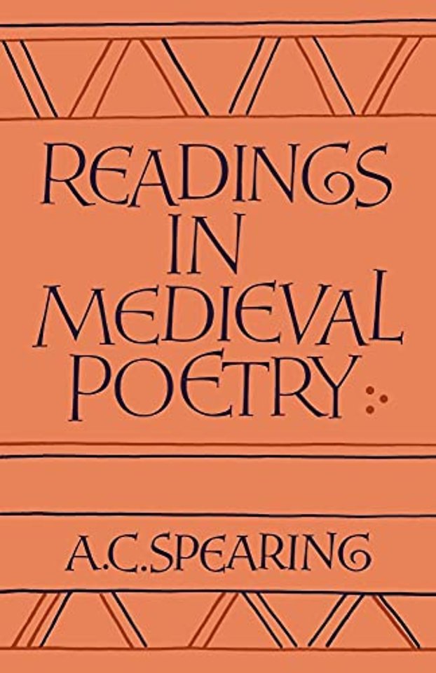 Readings in Medieval Poetry