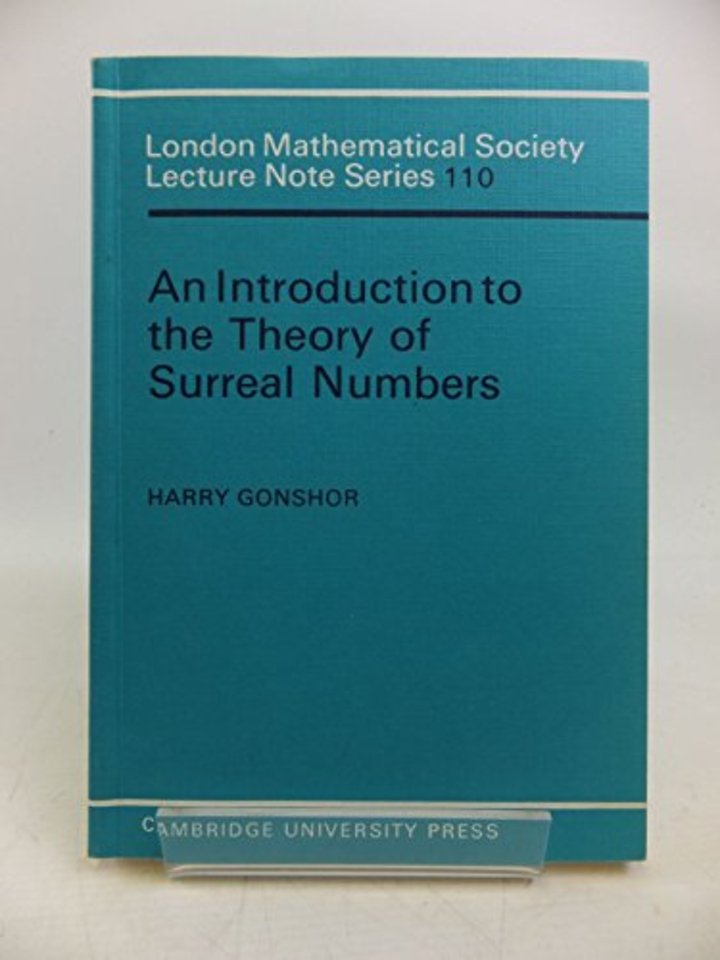 An Introduction to the Theory of Surreal Numbers