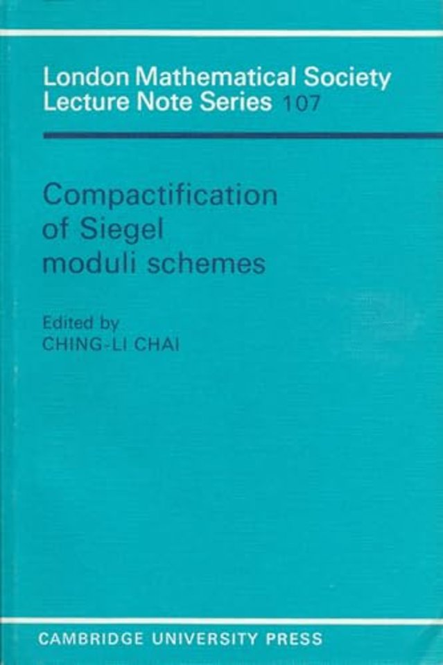Compactification of Siegel Moduli Schemes
