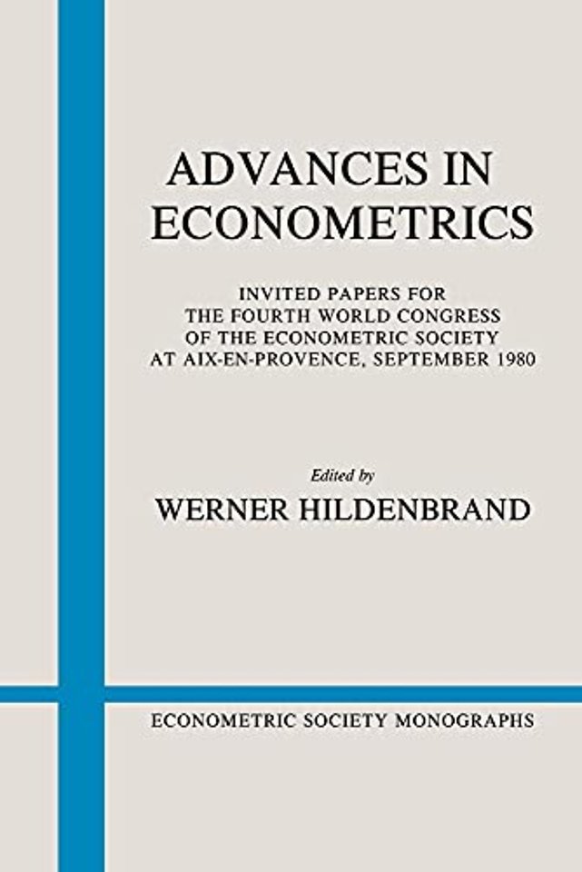 Advances in Econometrics