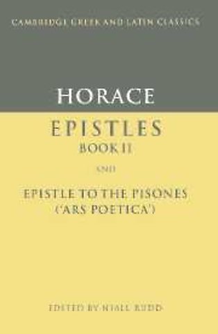 Horace: Epistles Book II and Ars Poetica