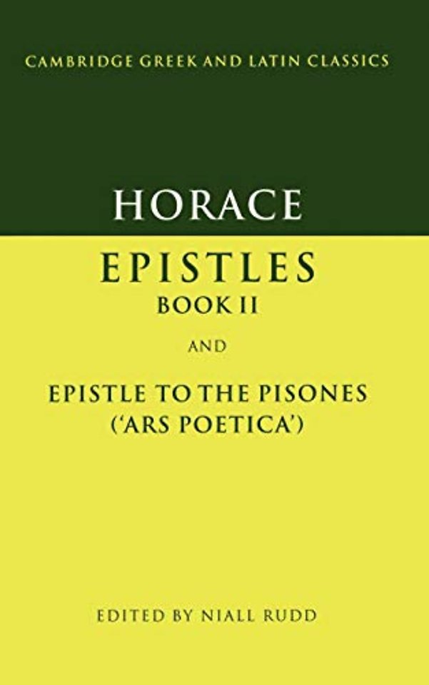 Horace: Epistles Book II and Ars Poetica