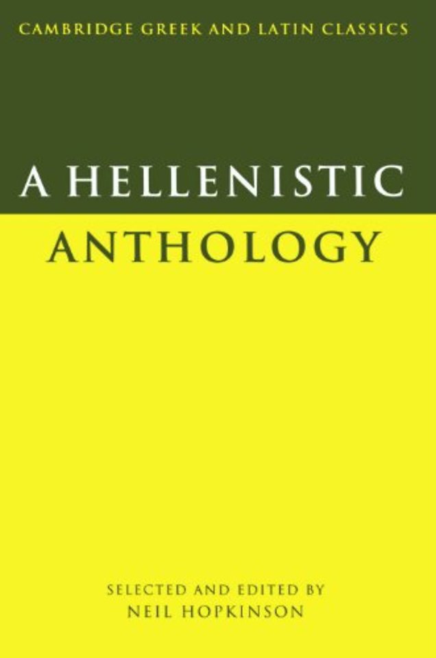 A Hellenistic Anthology