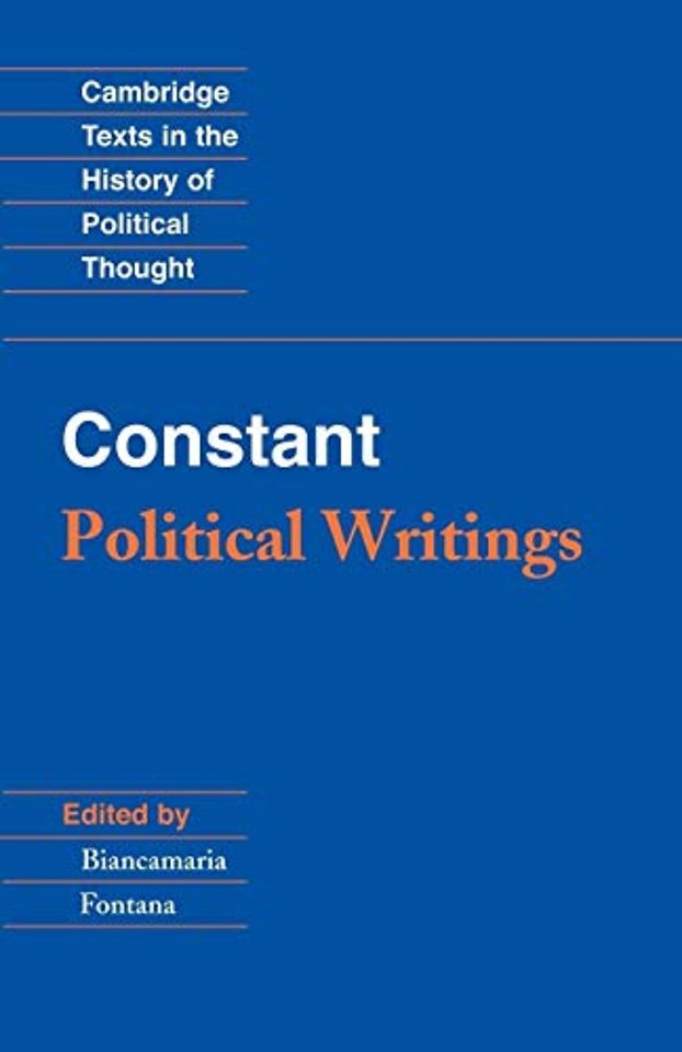 Constant: Political Writings