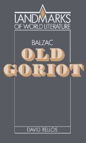 Balzac: Old Goriot