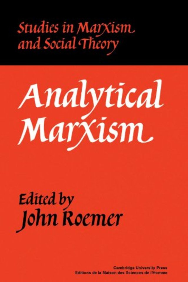 Analytical Marxism