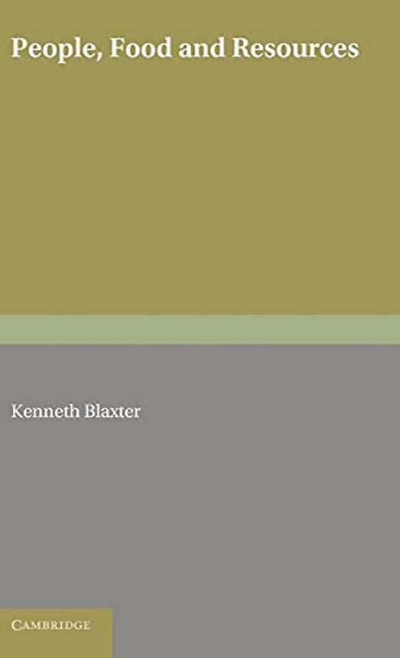 People, Food and Resources