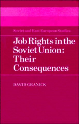 Job Rights in the Soviet Union
