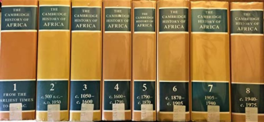 The Cambridge History of Africa 8 Volume Hardback Set