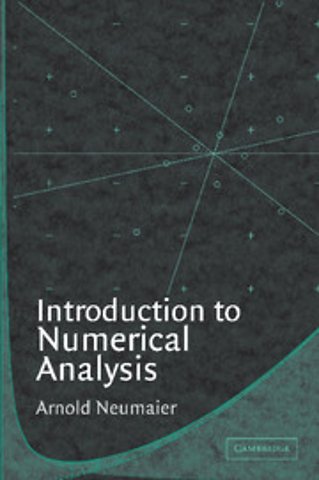 Introduction to Numerical Analysis