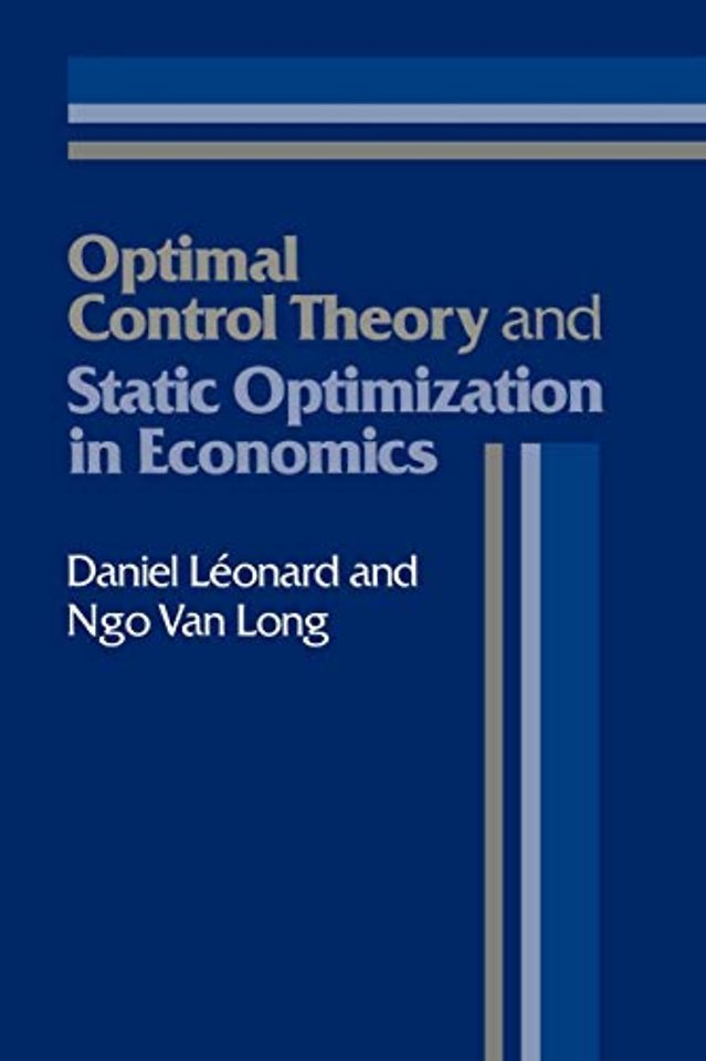 Optimal Control Theory and Static Optimization in Economics