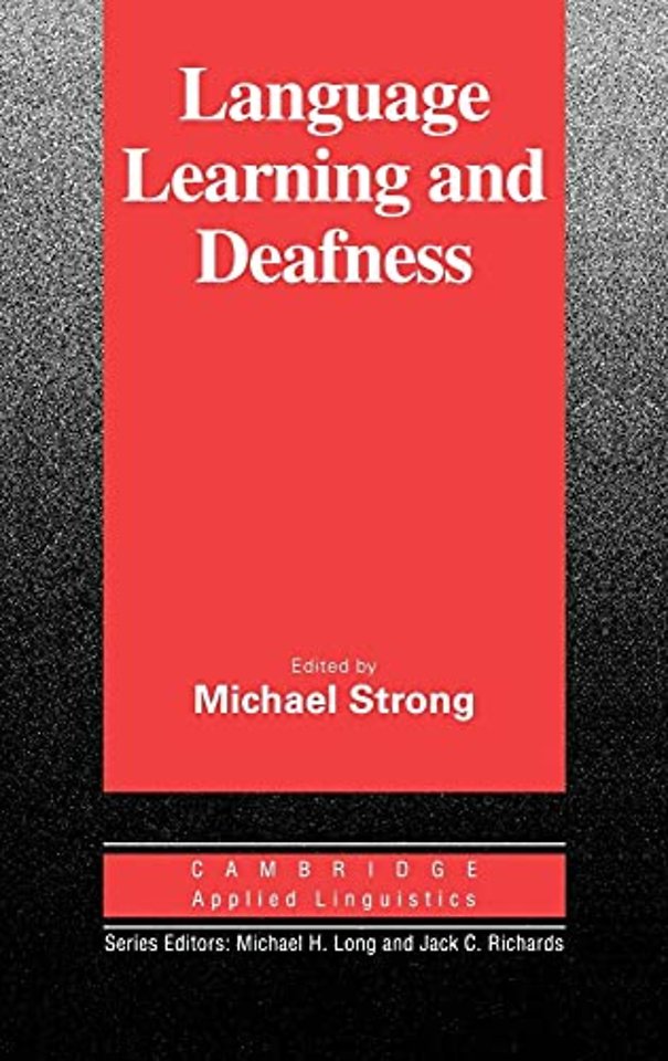 Language Learning and Deafness