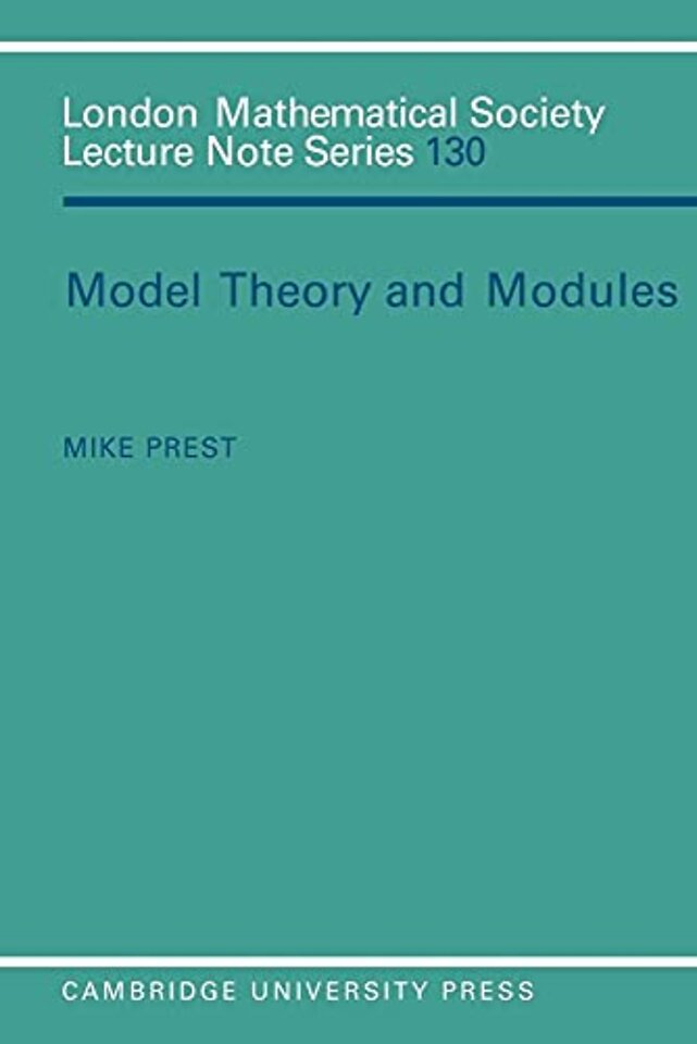 Model Theory and Modules
