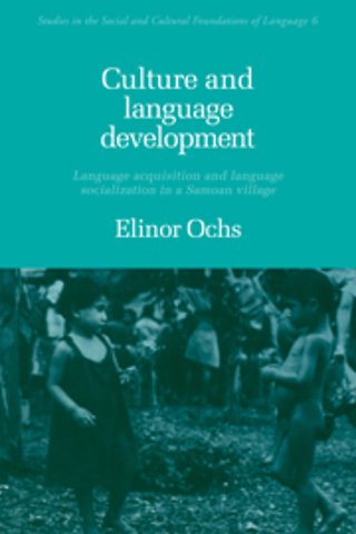 Culture and Language Development