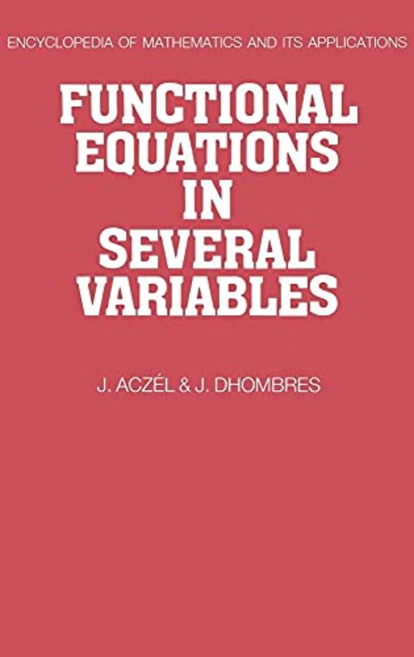 Functional Equations in Several Variables